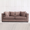Bequemes Chesterfield-Sofa aus modernem Stoff