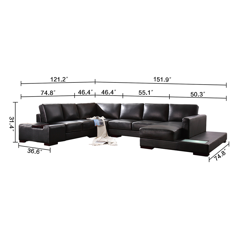 Ledersofa