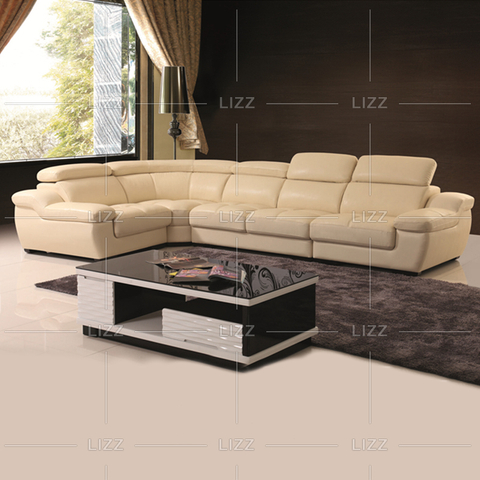 Wohnmöbel Klassisches Wohnzimmersofa mit Schnitt