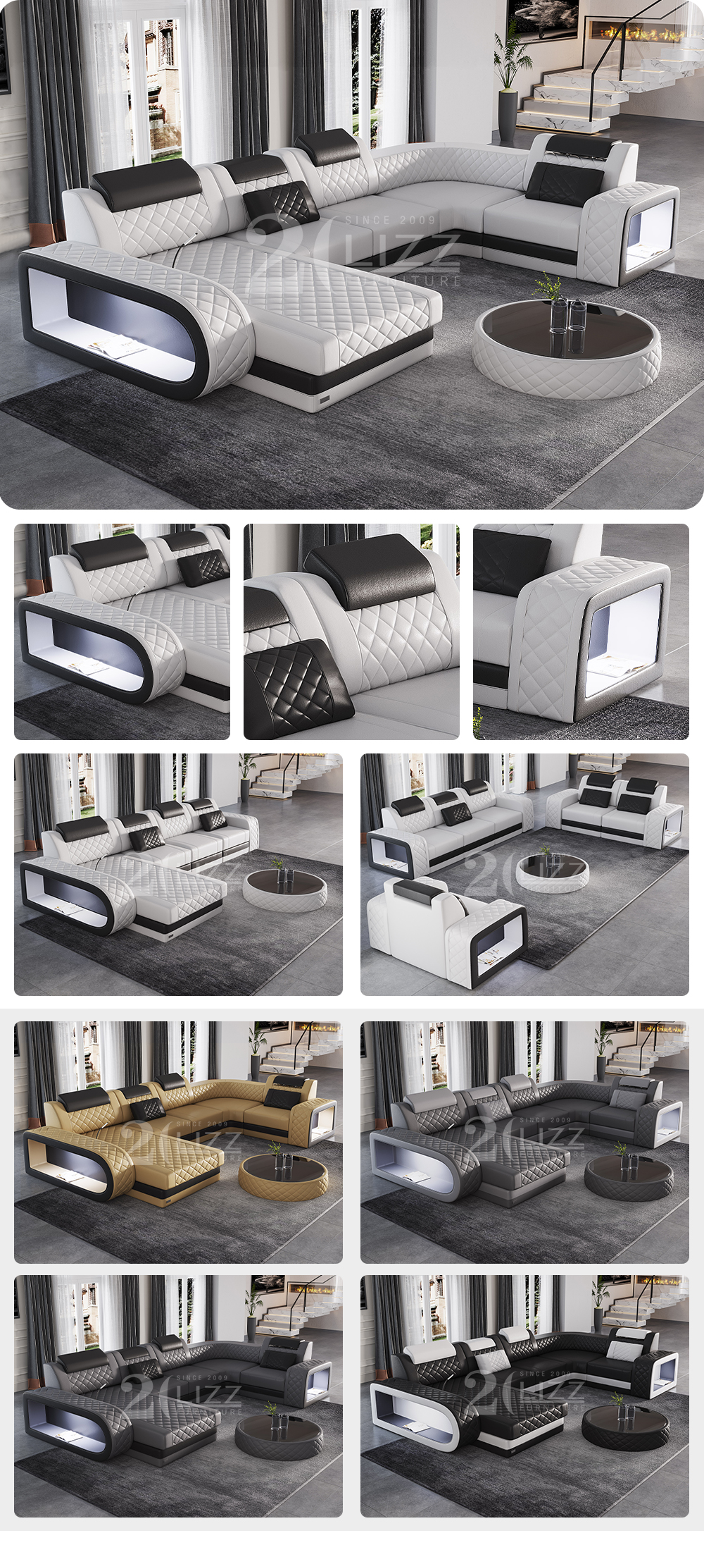 LED-Sofa