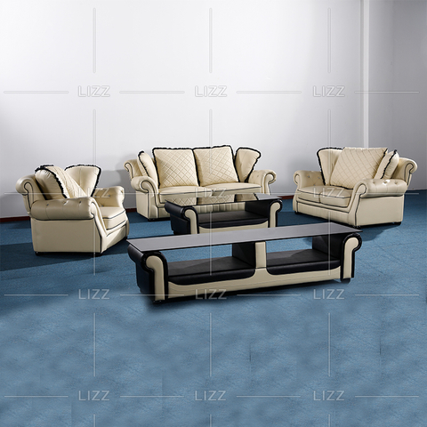 Luxuriöses Sofa aus echtem Kamelleder