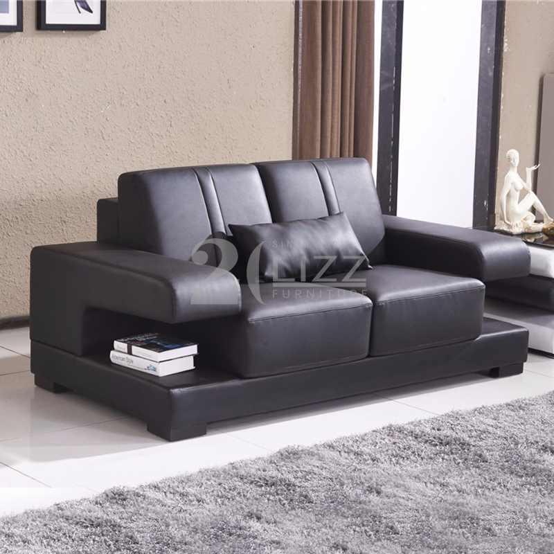 Modernes Leder-Wohnmöbel-Sofa mit Stauraum