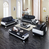 Hochwertiges modernes Möbel-Leder-Wohnzimmer-Sofa