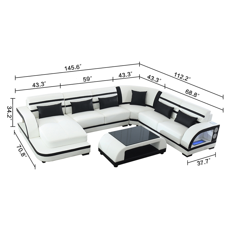 Ledersofa