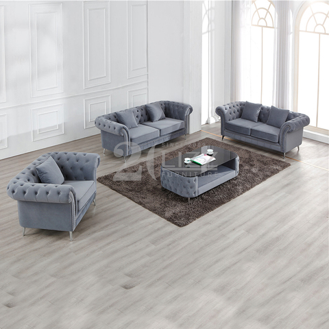 Möbel Modernes Sofa aus hochwertigem Stoff