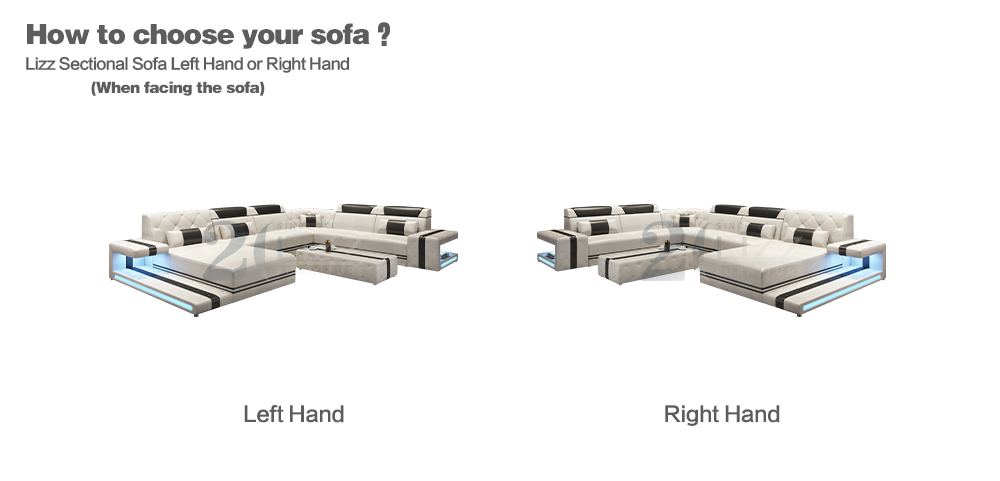 Ledersofa-Set.