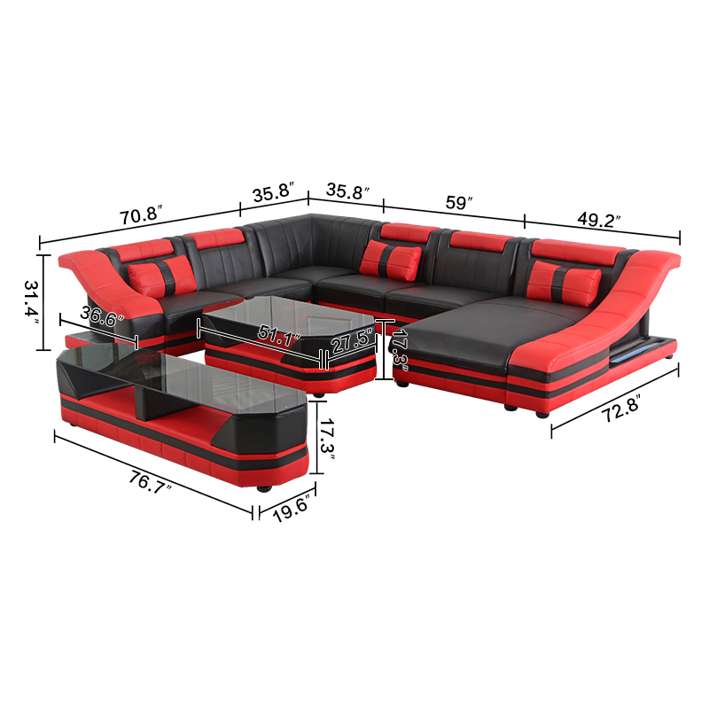Ledersofa