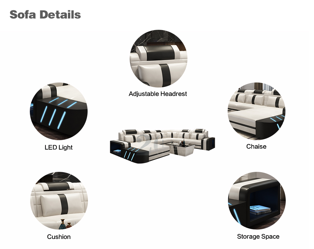 LED-Sofa