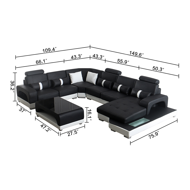 Ledersofa