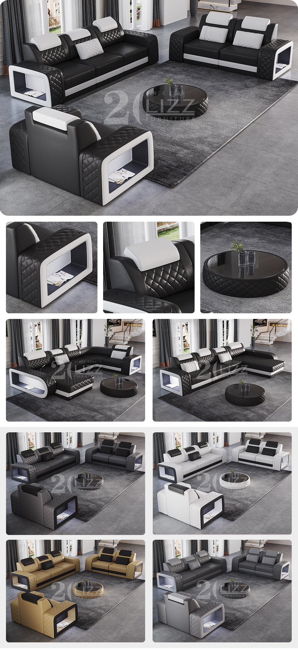 LED-Sofa