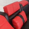 Leisure LED-Sofa mit hoher Rückenlehne und Récamiere