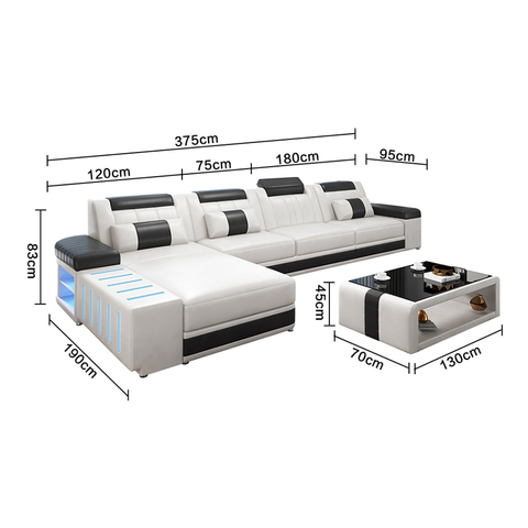 044 Ledersofa