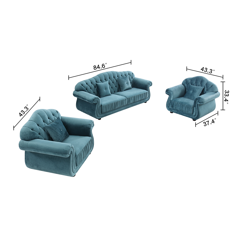 Wohnzimmersofa.