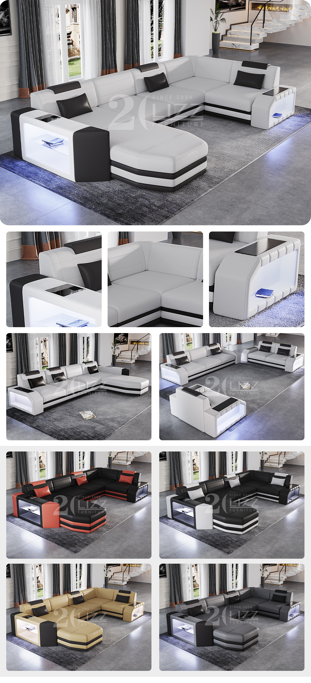 LED-Sofa