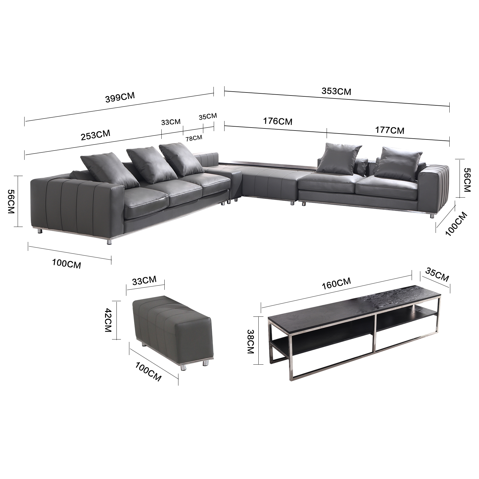 Ledersofa