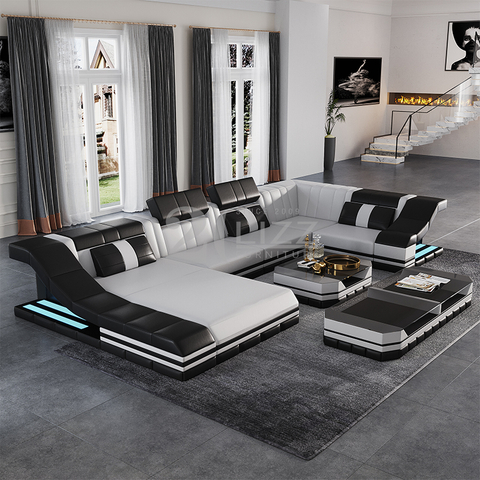 2223 Ledersofa