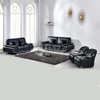 Klassisches Couch-Wohnzimmer-Sofa mit Edelstahl