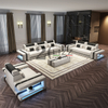 Echtes gewebtes LED-Sofa für Familienzimmer