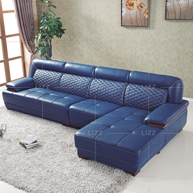 1-Sitzer-Ledersofa für Wohnzimmer