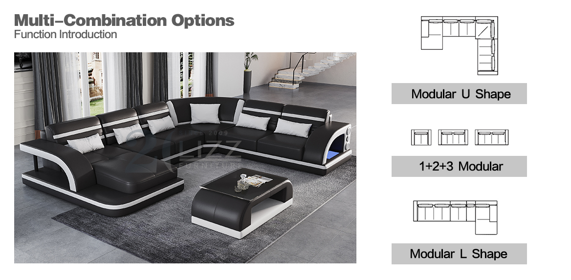 Wohnzimmersofa.