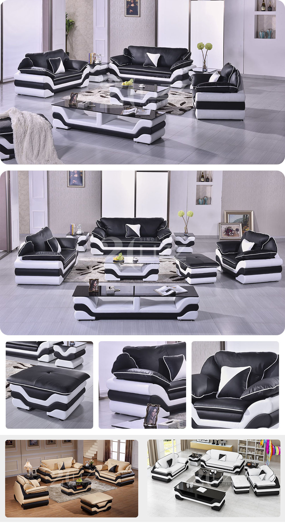 Wohnzimmersofa.