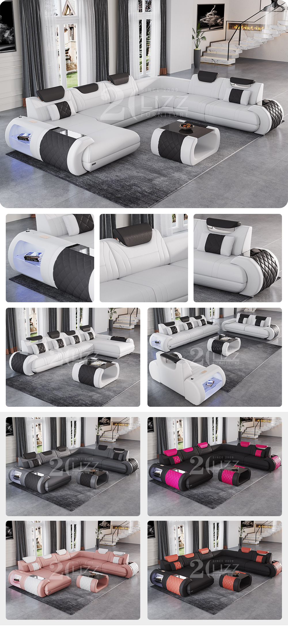 LED-Sofa
